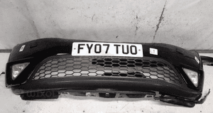 Zderzak przód przedni do honda civic viii 8 ufo czarny B92P spryskiwacze lamp xenon 4