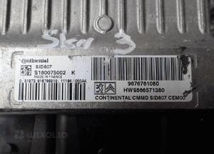 KOMPUTER STEROWNIK 9676761080 3008 5008 5