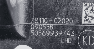 PEDAŁ GAZU TOYOTA VERSO 2.0 D4D 78110-02020 2009-2013 4