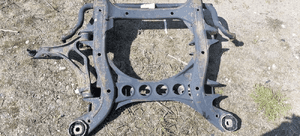 porsche cayenne mk1 touareg q7 sanki ława przód trawers kołyska 4