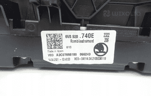 Licznik zegary skoda fabia iii 6V0 10KM 6v0920740E 5