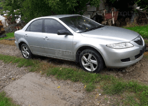 Mazda 6 02-07 Maska lampa zderzak pas atrapa 25H 7