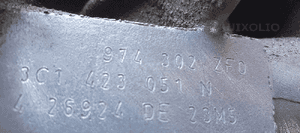 Maglownica przekładnia kierownicza VW Passat B6 3C1423051N 9