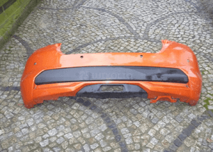 Nissan micra K14 zderzak tylny ładny oryginał 4