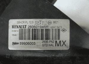 Renault scenic iii lift 13- oryginalna lampa przednia lewa 11