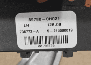 Citroen C1 Peugeot 107 Toyota Aygo  moduł sterownik imobilajzera 89710-0H011 89780-0H011 4