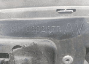 DRZWI LISTWA LEWY PRZÓD TYŁ RENAULT ESPACE V 5 801860267R 828761828R 7