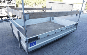 Paka skrzynia ładunkowa aluminiowa 275 x 200 bus dostawczy doka kontener 6