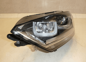 Vw golf vii sportsvan lampa reflektor lewy przód 6