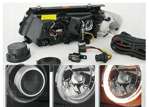 Lampy  reflektory do vw passat B5 od 1996 do 2000 roku depo ringi soczewki 5