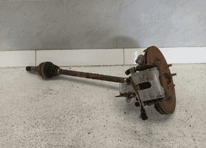 JAGUAR XF X250 3.0 ZWROTNICA PÓŁOŚ TARCZA PIASTA ŁOŻYSKO ZACISK TYŁ TYLNY PRAWY 2