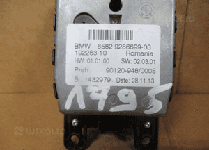 Panel przełącznik pokrętło idrive bmw F10 F20 F21 F22 F23 F30 9286699 3