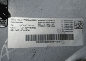 Zderzak przedni przód mercedes a-klasa W176 lift amg 2015- 8
