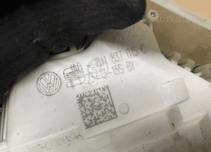 Zamek drzwi lewy przód 7 PIN Audi A4 B8 8J1837015C 5