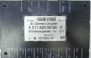 MODUŁ KOMPUTER FOTELA MERCEDES W211 A2118209085 6
