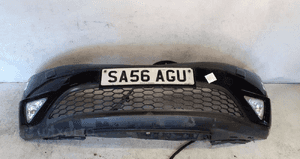 Zderzak przód przedni do honda civic viii 8 ufo B92P czarny spryskiwacze lamp xenon halogeny 1