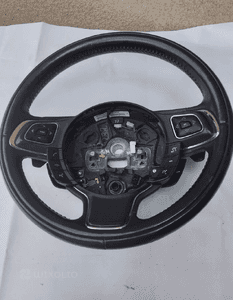 KIEROWNICA MULTIFUNKCJA SKÓRA SKÓRZANA ŁOPATKI JAGUAR XJ X351 1