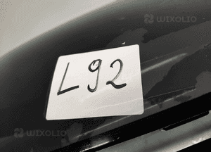 Zderzak przód przedni peugeot 207 exld exl czarny 2