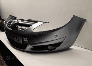 Zderzak przód przedni opel corsa d Z163 szary halogeny 3