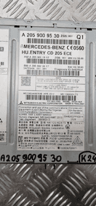 MERCEDES W205 RADIO NAWIGACJA A2059009530 11