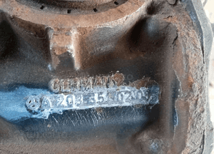 Most dyfer dyferencjał tył tylny Mercedes W209 A2033510205 7