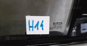 Drzwi przód przednie lewe honda civic vii 7 biały NH624P 2