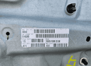 Podnosnik Szyby Tyl Tylny Lewy Prawy Mechanizm Podnoszenia Linki VW Golf IV 4 5D Drzwi Elektryczne szyby 3