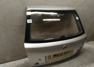 Klapa tył tylna bagażnika skoda fabia i 1 hb hatchback srebrny 9102 3