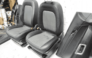 Fotele siedzenia półskóra grzane opel antara 6