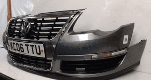 Zderzak przód przedni do volkswagen vw passat B6 LA7T szary 2