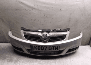 Zderzak przód przedni opel vectra c lift fl Z157 srebrny 2