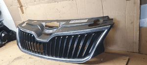 Grill atrapa zderzaka zaślepki kompletny Skoda Rapid 5JA853668 3