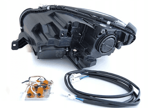 REFLEKTORY Lampy LED BLACK do MERCEDES W166 od 2011 do 2015 Roku 6