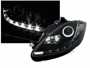 LAMPY Reflektory SEAT LEON II 1P TOLEDO 2005 - 2009 DAYLIGHT LED GRATIS H1 2