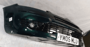 Zderzak przód przedni citroen C4 lqj zielony halogeny 4