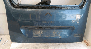 CITROEN BERLINGO II PEUGEOT PARTNER II klapa bagażnika tylna 2008-2018 4