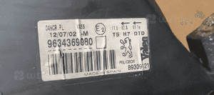 Lampa prawy przód przednia prawa Peugeot 307 9634369080 7