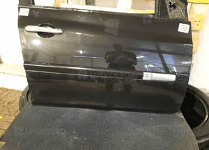 Drzwi przód przednie prawe renault clio 3 iii czarne 5D 5 drzwi hb NV676 czarny 5