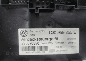 VW EOS STEROWNIK KOMPUTER DACHU 1Q0959255E 2