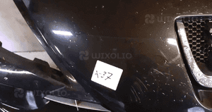 Zderzak przód przedni do peugeot 207 urban move + halogeny kod kolor exl czarny 2