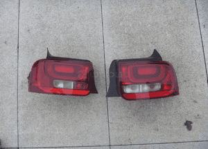 Citroen C4 cactus zderzak tylny listwy oryginał 9801686677 6