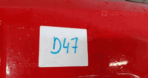 Zderzak przód przedni do opel astra h 3 iii gtc Y547 czerwony halogeny 3