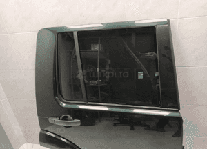 Land rover discovery iv L319 drzwi prawy tył tylne szyba logowana klamka oryginał 11