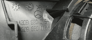 Osłona zaślepka deski konsoli Mercedes CLK W209 A2098300754 A2098300854 7