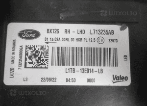 Lampa przednia przód prawa ford puma full led L1TB-13E014-LB 2019- 24
