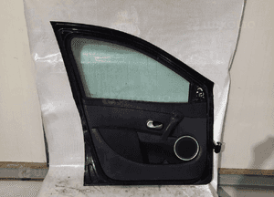 Drzwi przód przednie lewe renault clio 3 iii NV676 czarny 7