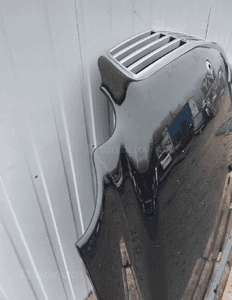 Maska pokrywa silnika mercedes W203 lift c-class atrapa grill 8
