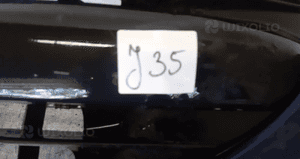 Zderzak przód przedni do peugeot 207 eged granatowy halogeny 2