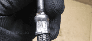 Rurka olejowa turbiny Citroen C5 2.0 HDI 9681872080 7
