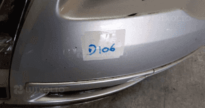 Zderzak przód przedni do vw volkswagen passat B6 LA7W srebrny 2